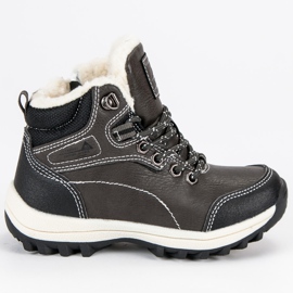 Arrigo Bello Fiúk cipője báránybőrrel szürke Arrigo Bello Fiúk cipője báránybőrrel szürke