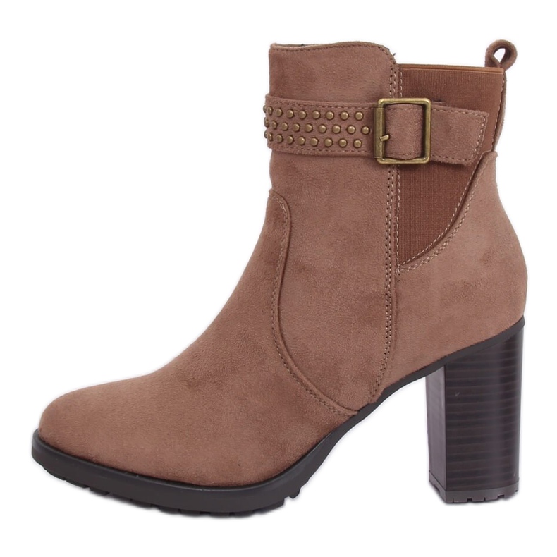 Barna magas sarkú csizma 6139 Khaki