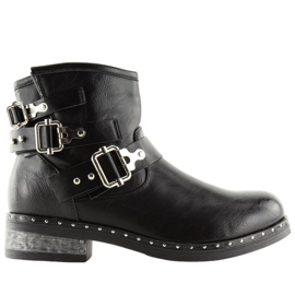 Fekete női fekete csizma 7313-PA Black