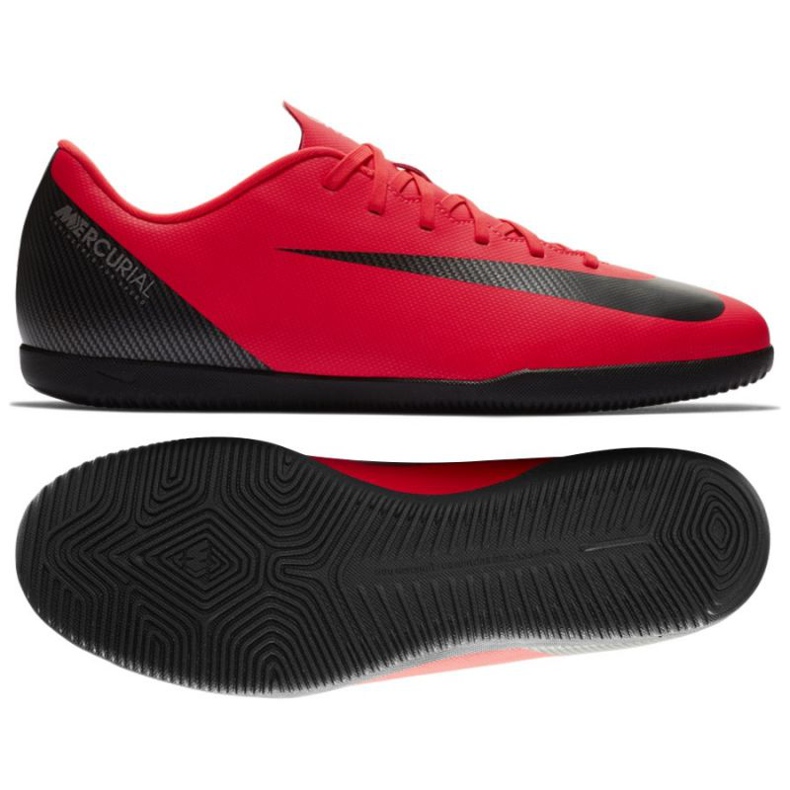 Nike Mercurial Vapor 12 beltéri cipő piros
