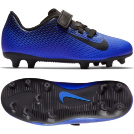 Nike Bravatia Ii V Fg Jr 844434-400 futballcipő kék kék Nike Bravatia Ii V Fg Jr 844434-400 futballcipő kék kék