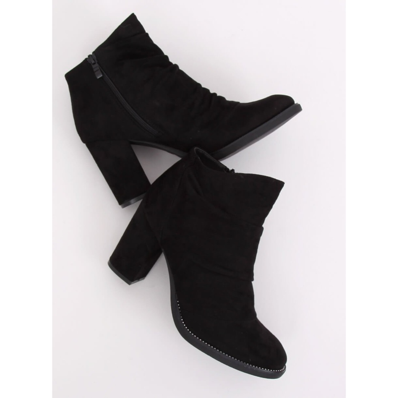 Fekete FA177 Fekete magassarkú