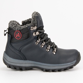 McKeylor báránybőr cipő kék