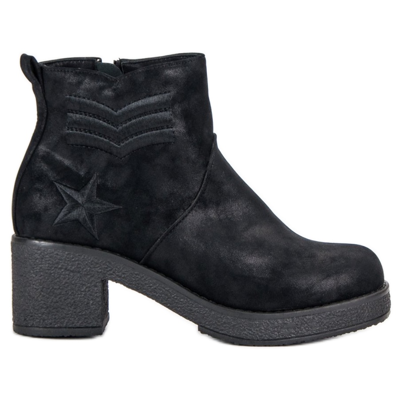 Kylie Katonai női csizma fekete