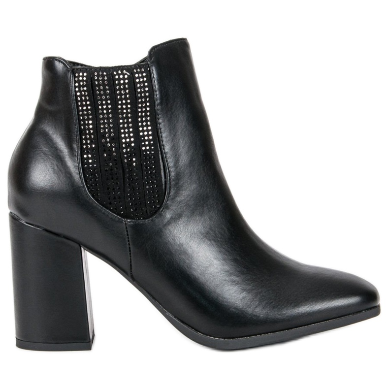 Kylie Elegáns csizma egy oszlopon fekete