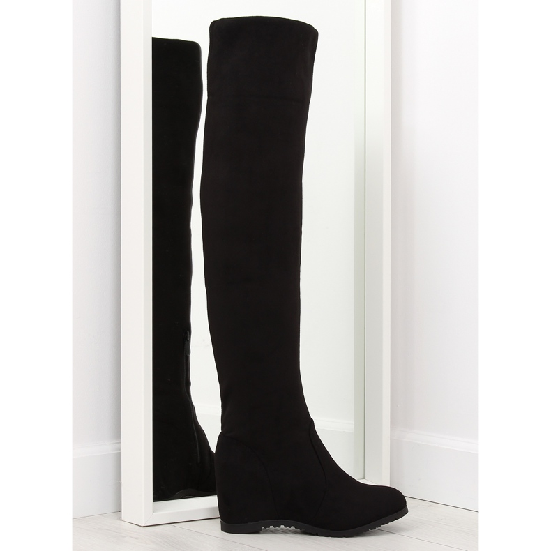 Fekete ék csizma 0-68 fekete