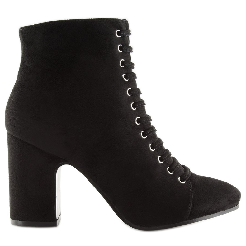 Csizma stabil sarkú fekete SP03 fekete