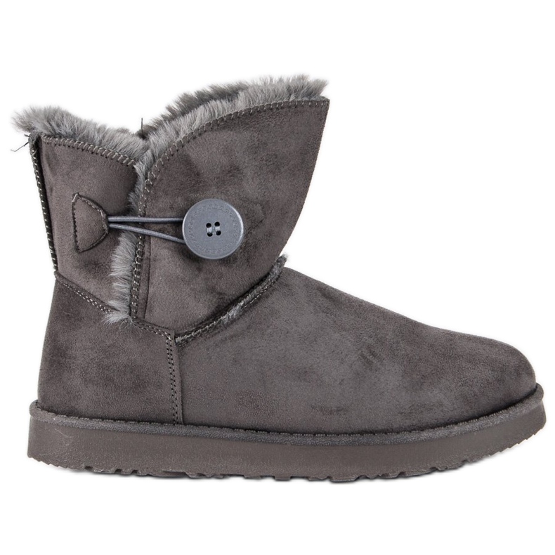 Kylie Velúr Mukluki szürke