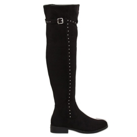 Fekete csizma, BH136-HB Black