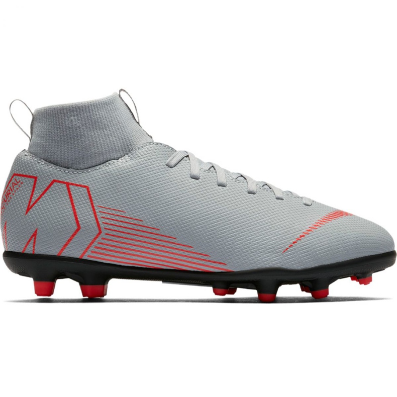 Nike Mercurial Superfly 6 Club Mg Jr AH7339 060 fehér futballcipő