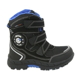 American Club Csizma membránnal American 0926 fekete kék American Club Csizma membránnal American 0926 fekete kék