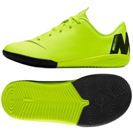 Belső cipő Nike Mercurial VaporX 12 Academy Ps Ic Jr AH7352-701 sárga sárga