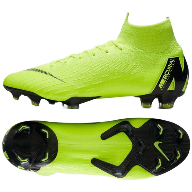 Nike Mercurial Superfly 6 Elite Fg M AH7365-701 futballcipő sárga sárga