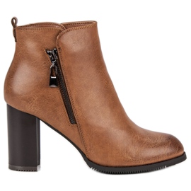 Super Mode Teve magassarkú barna