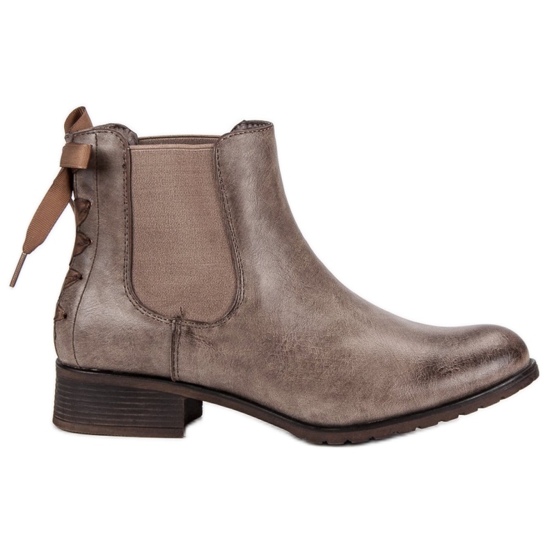 Kayla Chelsea csizma barna sokszínű