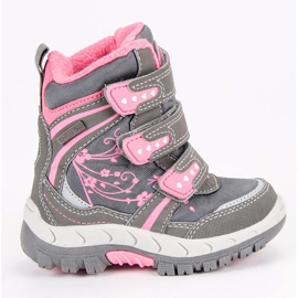 American Club Amerikai tépőzáras hócipő szürke American Club Amerikai tépőzáras hócipő szürke