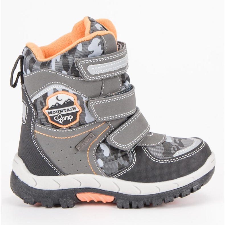 American Club Szürke amerikai hócsizma