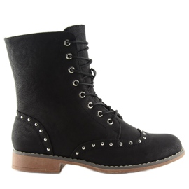 Fekete munkások csapokkal B5211-KB Fekete