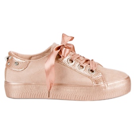 Bestelle Kötett sportcipő szürke