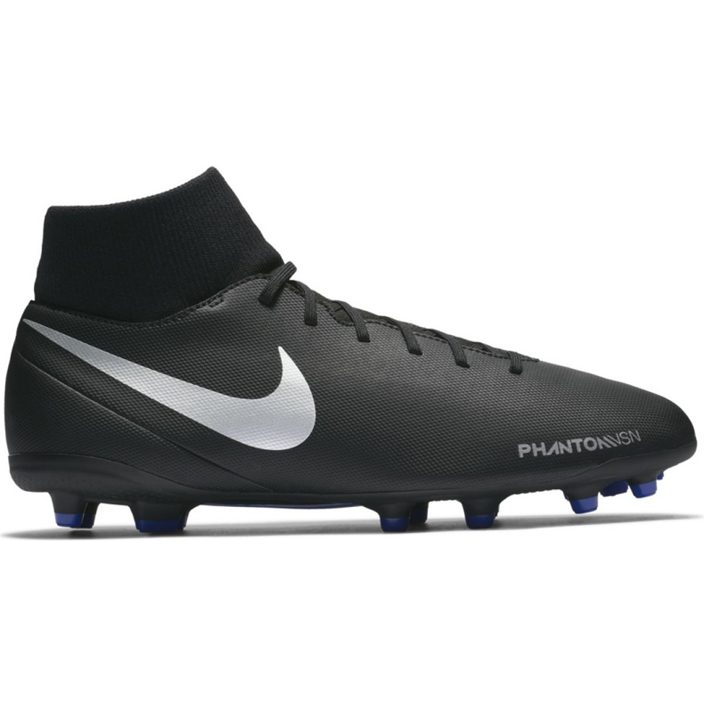 Nike Phantom Vsn Club Df FG / MG M AJ6959-004 futballcipő sokszínű fekete