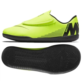 Belső cipő Nike Mercurial Vapor 12 Club PS (V) Ic Jr AH7356-701 zöld zöld