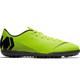 Nike Mercurial Vapor X 12 Club Tf M AH7386-701 futballcipő zöld zöld