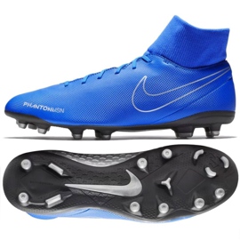 Nike Phantom Vsn Club Df FG / MG M AJ6959-400 futballcipő kék kék