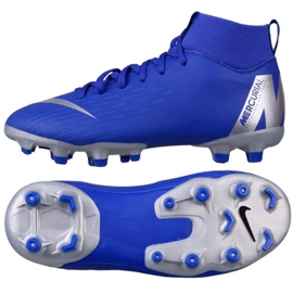 Nike Mercurial Superfly 6 Academy Mg Jr AH7337-400 futballcipő kék kék Nike Mercurial Superfly 6 Academy Mg Jr AH7337-400 futballcipő kék kék