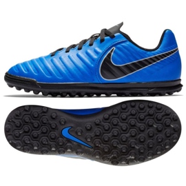 Nike Tiempo Legend 7 Club Tf Jr AH7261-400 futballcipő kék kék