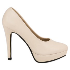 J. Star Szexi magassarkú a platformon barna J. Star Szexi magassarkú a platformon barna