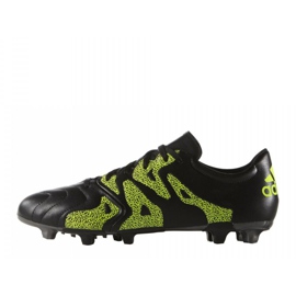 Adidas X 15.3 FG / AG bőr B26971 futballcipő fekete fekete