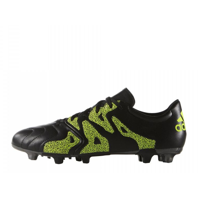 Adidas X 15.3 FG / AG bőr B26971 futballcipő fekete fekete