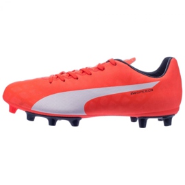 Puma evoSPEED 5.4 Fg M 10328601 futballcipő sokszínű piros Puma evoSPEED 5.4 Fg M 10328601 futballcipő sokszínű piros