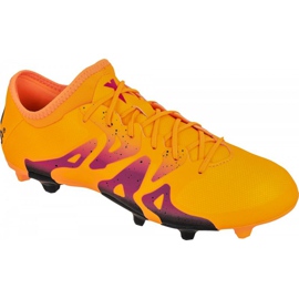 Adidas X 15.2 FG / AG M S74672 futballcipő narancssárga narancssárga