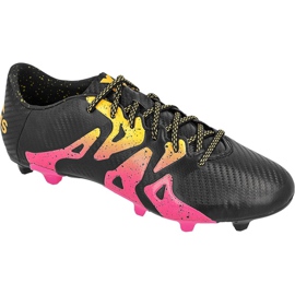 Adidas X 15.3 FG / AG M S74633 futballcipő fekete fekete