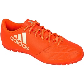 Adidas X 16.3 Tf M Bőr futballcipő piros