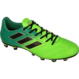 Adidas Ace 17.4 FxG M BB1051 futballcipő zöld zöld