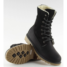 Fa csizma fekete 1123-PA Black