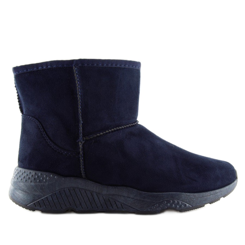 Navy blue snow bakancs nőknek D009 Blue sötétkék
