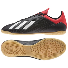 Belső cipő adidas X 18.4 In M BB9405 fekete fekete