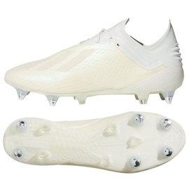 Adidas X 18.1 SG M DB2260 futballcipő fehér
