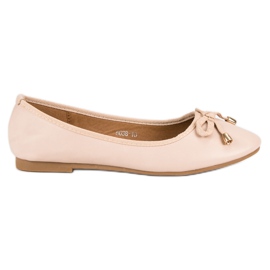 Púder balerina íjjal rózsaszín