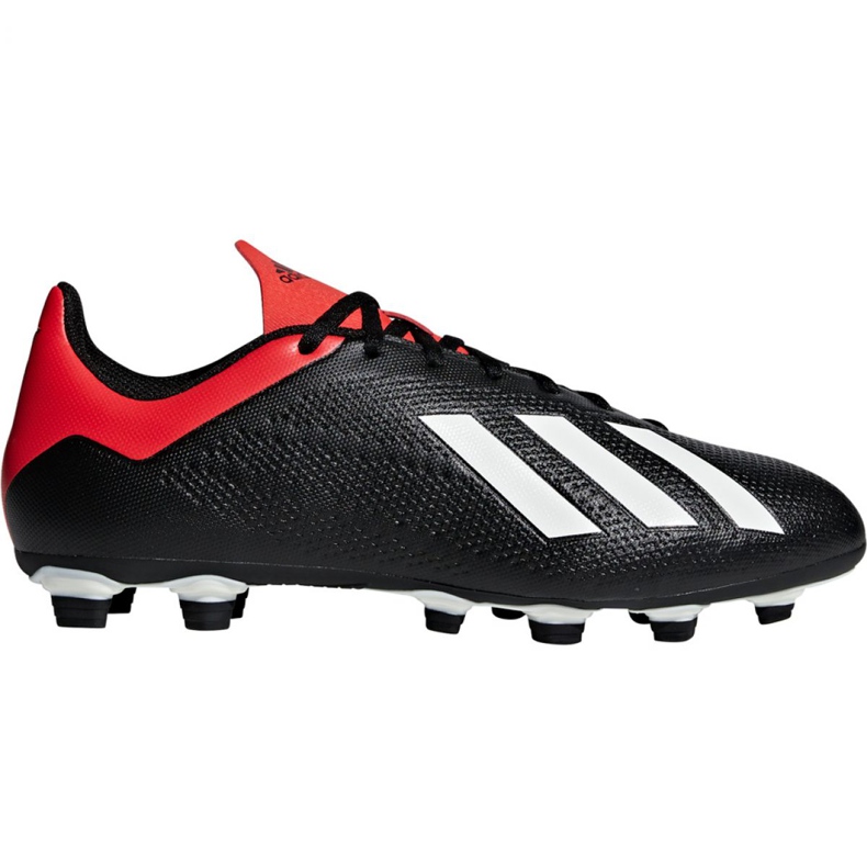 Adidas X 18.4 Fg M BB9375 futballcipő fekete fekete