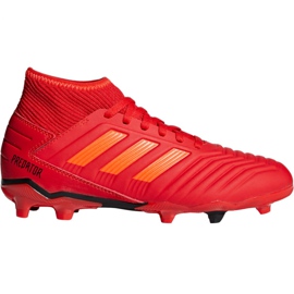 Adidas Predator 19.3 Fg Jr CM8534 futballcipő narancssárga narancssárga