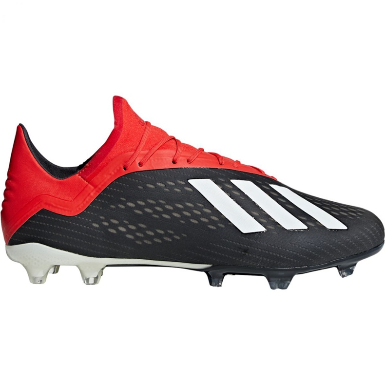 Adidas X 18.2 Fg M BB9362 futballcipő fekete fekete
