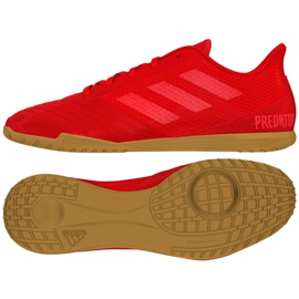 Belső cipő adidas Predator 19.4 In Sala M D97976 sokszínű piros