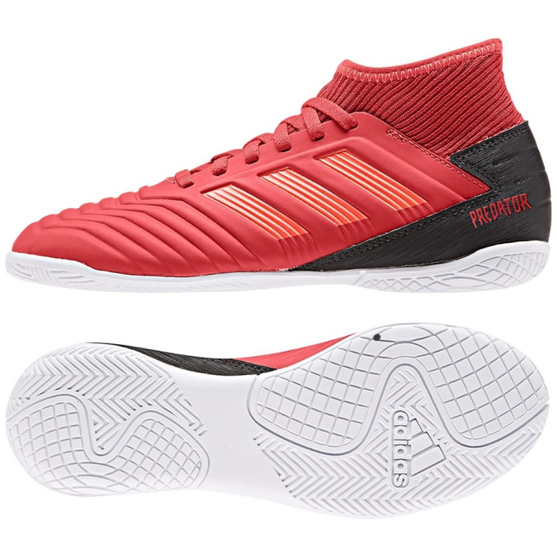 Belső cipő adidas Predator 19.3 In Jr CM8544 piros piros