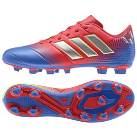 Adidas Nemeziz Messi 18.4 FxG M D97273 futballcipő sokszínű sokszínű