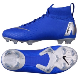 Nike Mercurial Superfly 6 Elite Fg Jr AH7340-400 futballcipő kék kék