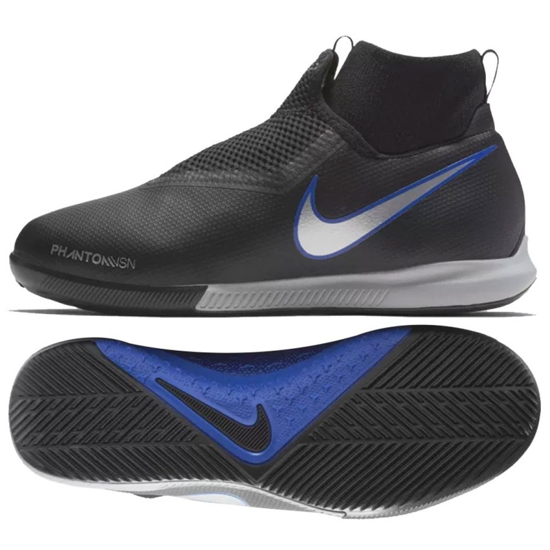 Belső cipő Nike Phantom Vsn Academy Df Ic Jr AO3290-004 fekete fekete